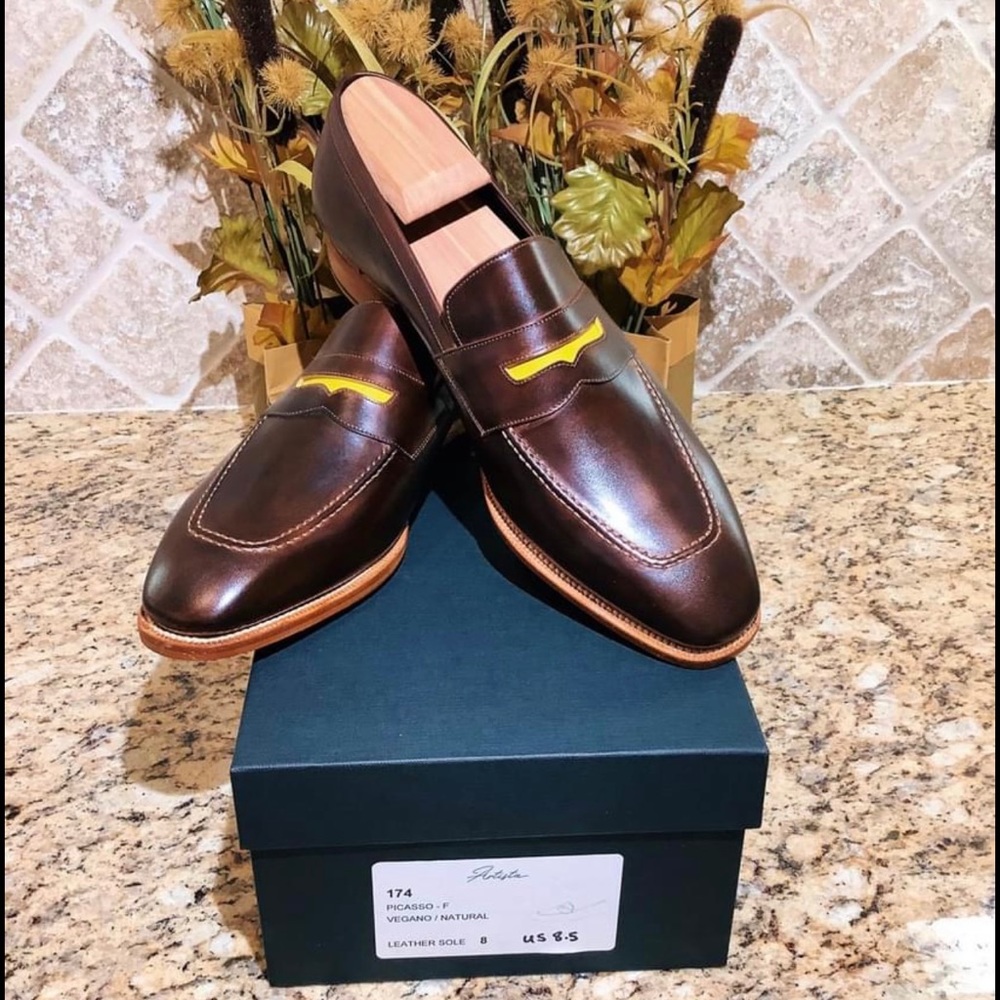 Ascot Custom Patina Shoes